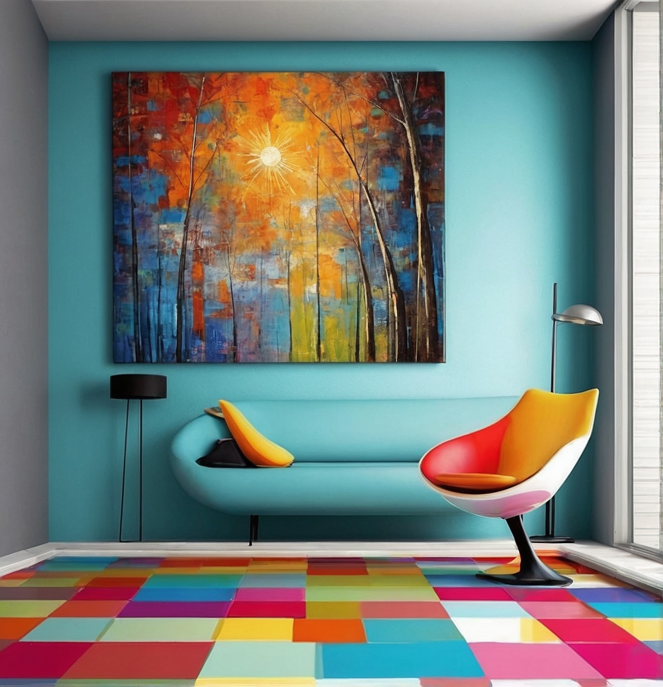 Hogar transformado con estilo pintura